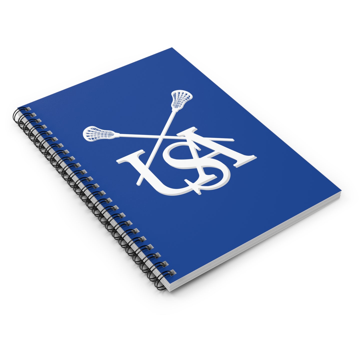 USA Lacrosse Spiral Notebook - Ruled Line (8" x 6")