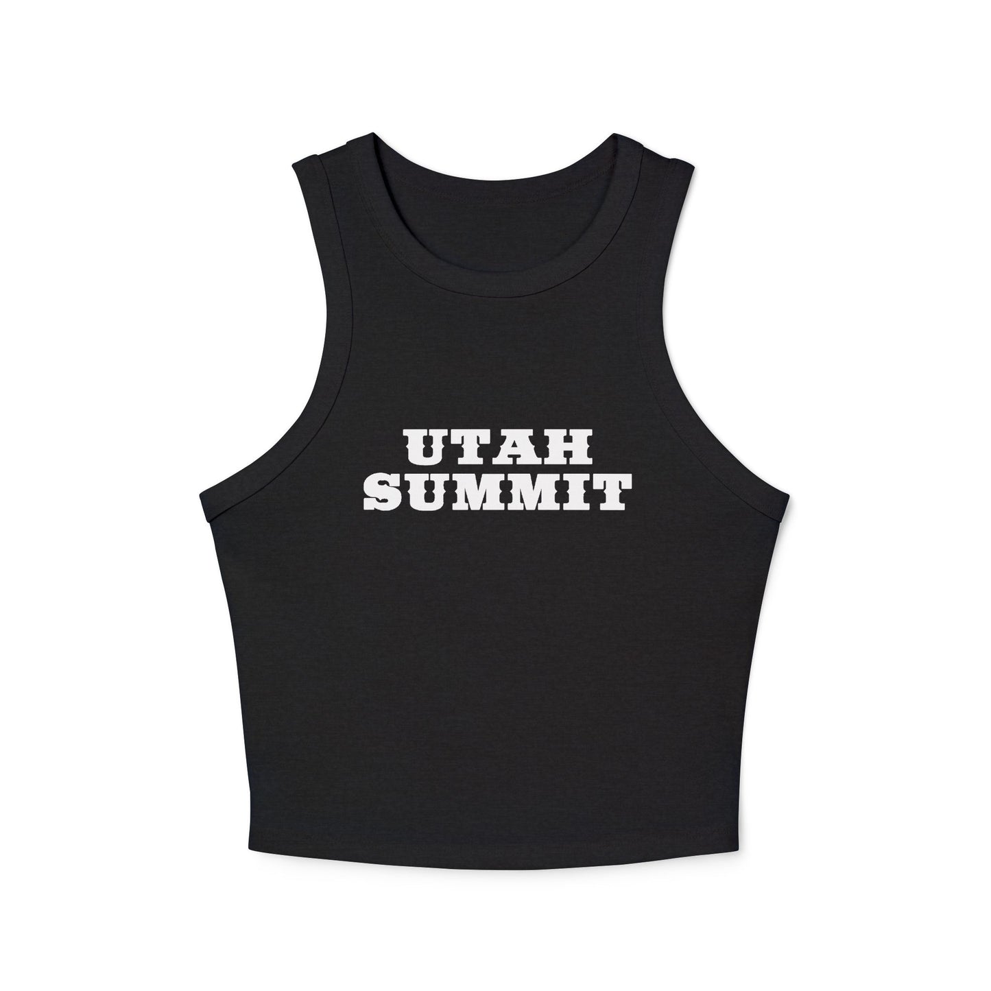 Women's Utah Summit LC Micro Rib Racer Tank Top