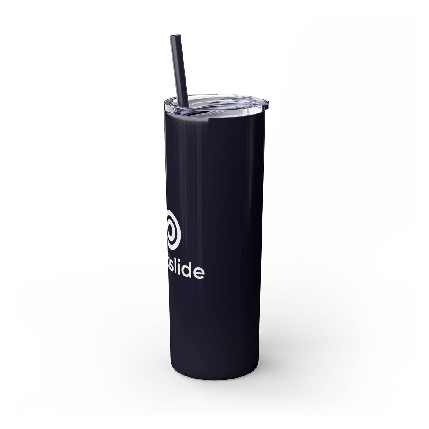 Secondslide Skinny Tumbler w/ Straw 20oz