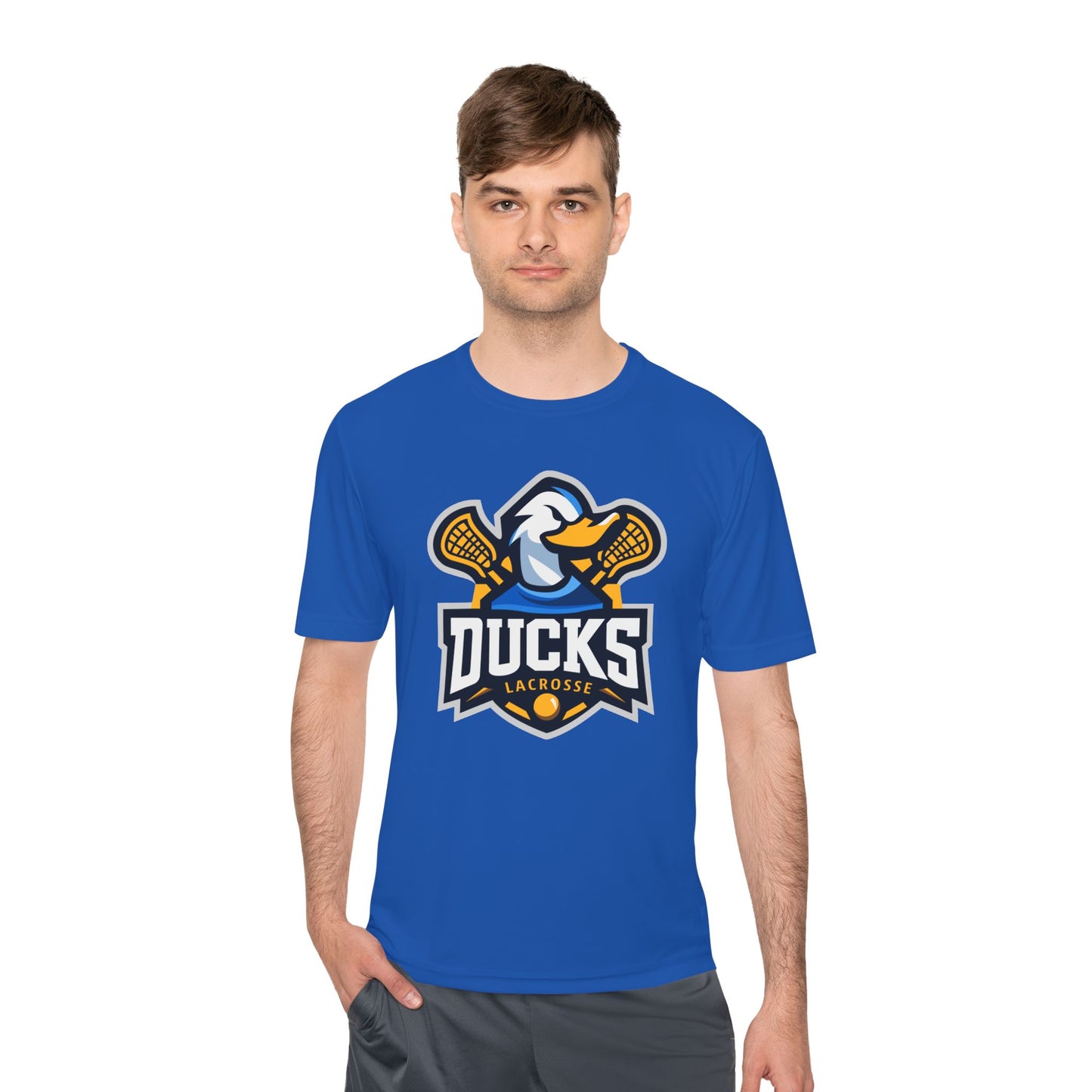 Adult Ducks Lacrosse Sport-Tek Performance Shirt