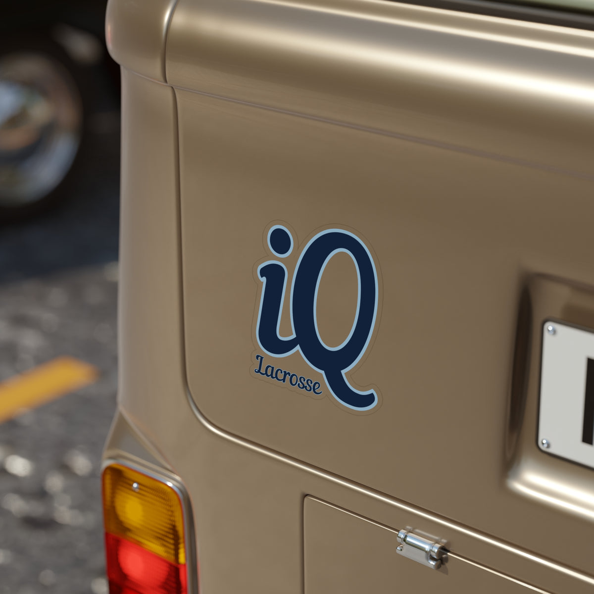 Transparent Die-Cut Outdoor Sticker