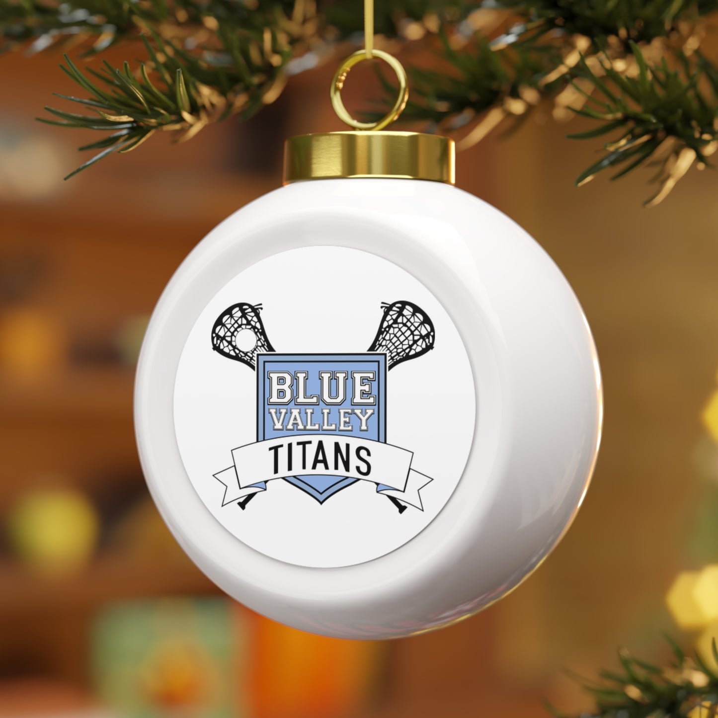 BV Titans Christmas Ball Ornament