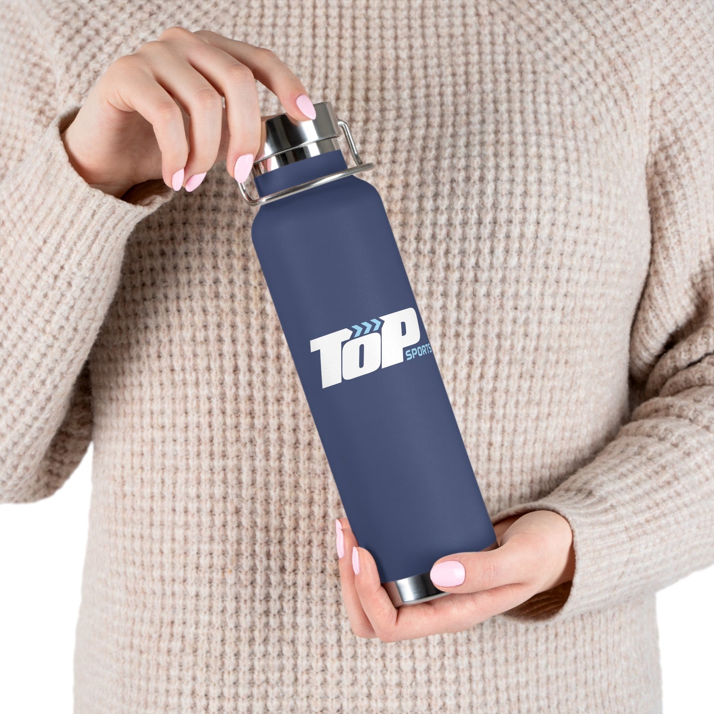 TOP Sports Copper Vacuum Insulated Bottle (22oz)