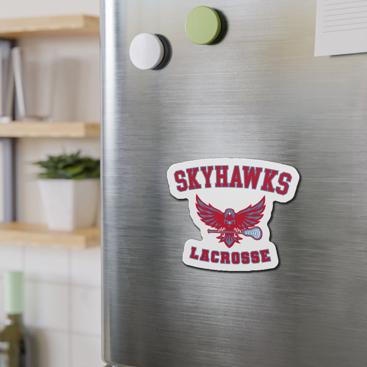 Crystal City Skyhawks Die-Cut Magnet