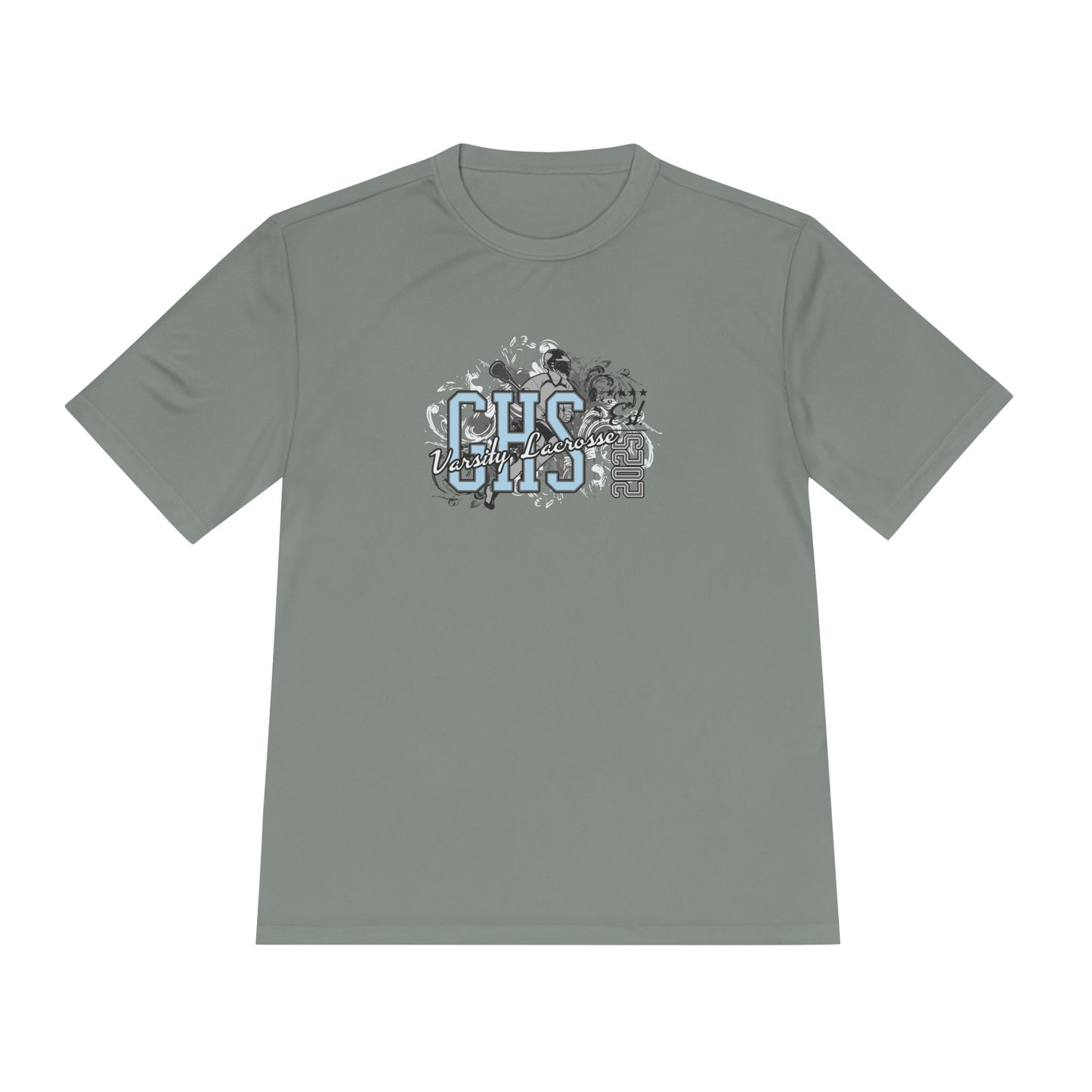 Adult Gibbs Lacrosse Sport-Tek Performance Tee