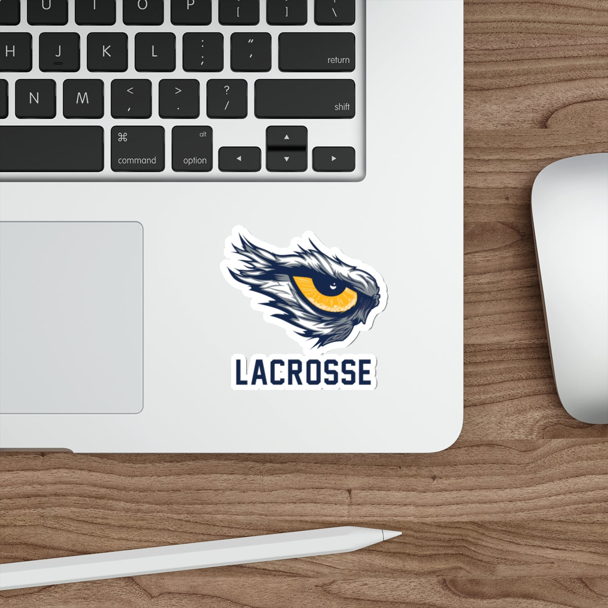 Seymour Lacrosse Die-Cut Stickers