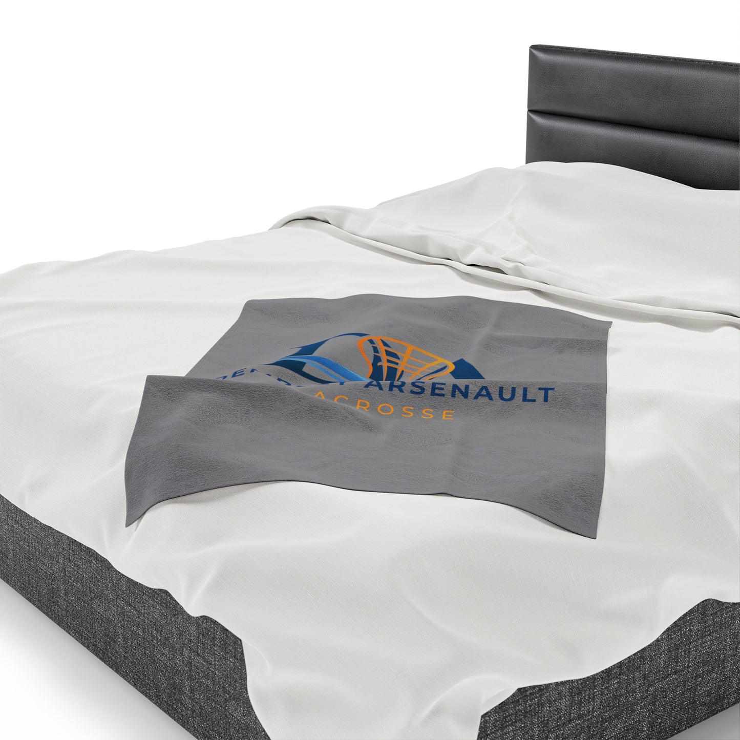 Dempsey Arsenault Lacrosse Velveteen Plush Blanket