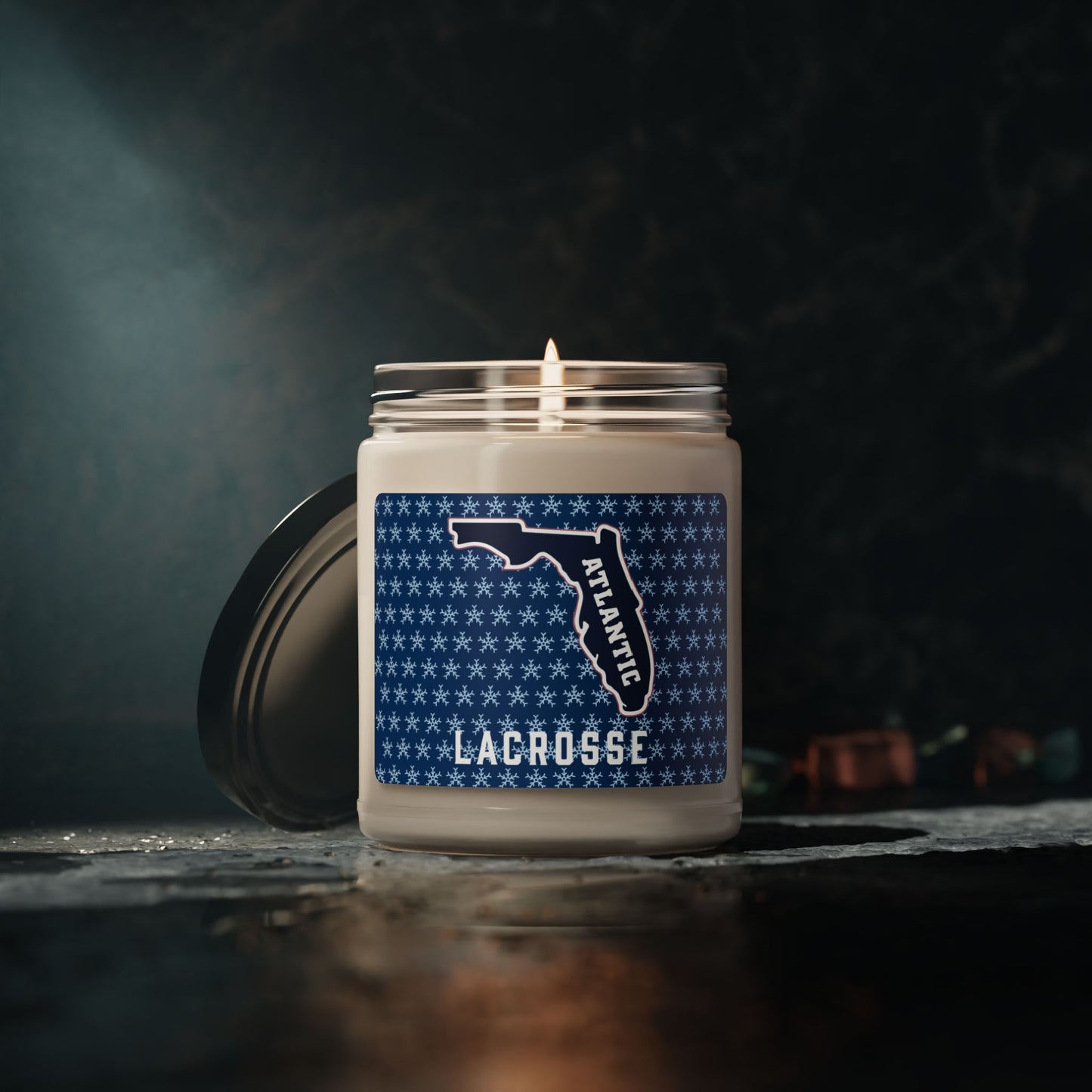 FAU Lacrosse Scented Soy Candle, 9oz