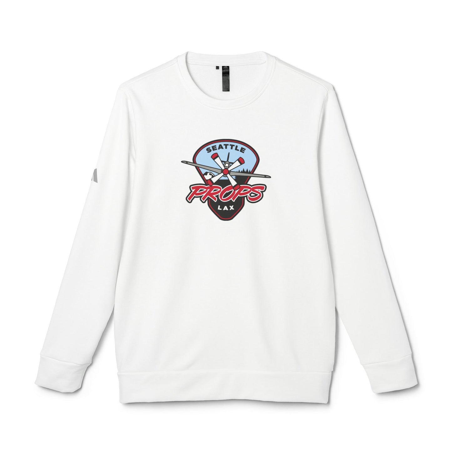 Adult Seattle Props Adidas Fleece Crewneck Sweatshirt