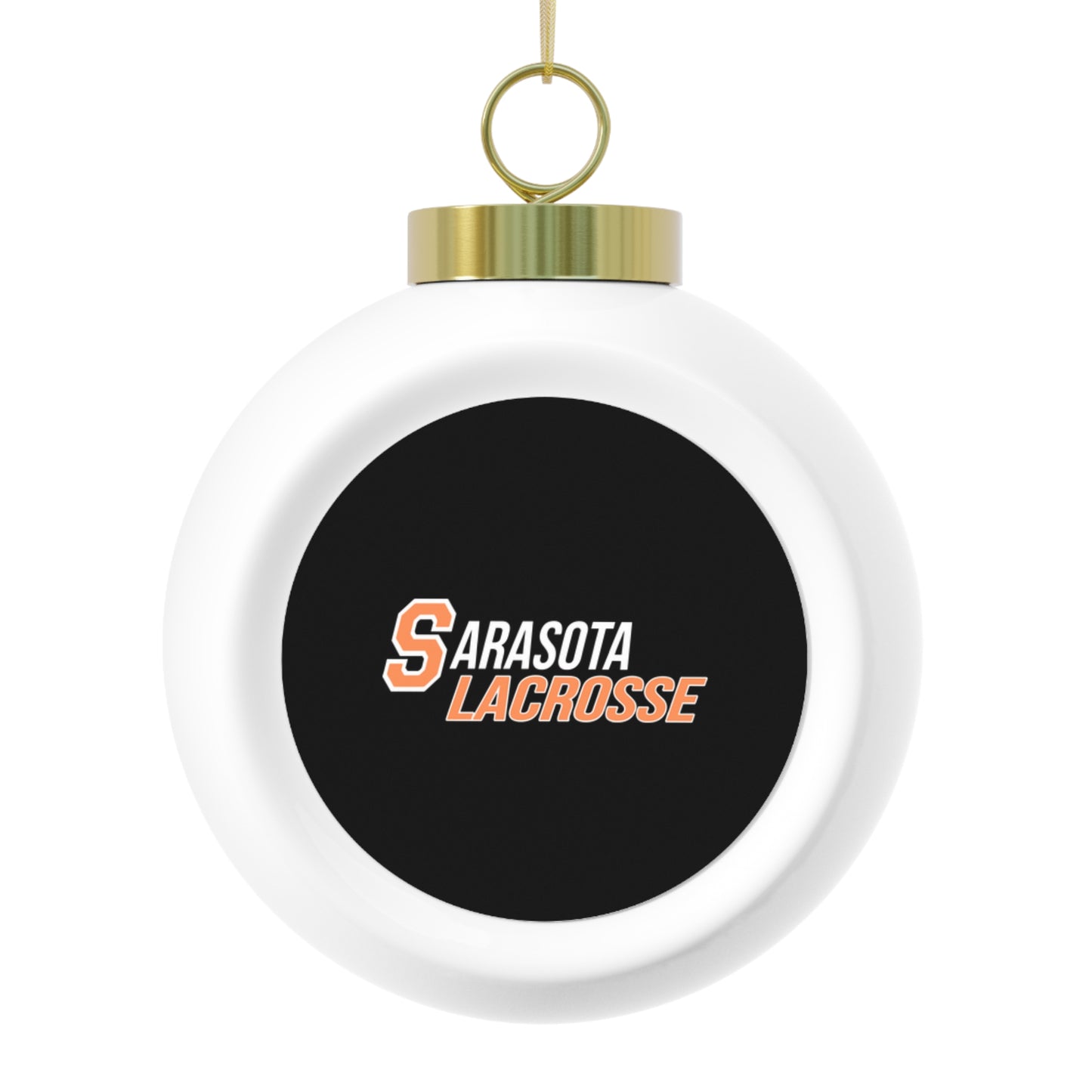 Sailors Lacrosse Christmas Ball Ornament