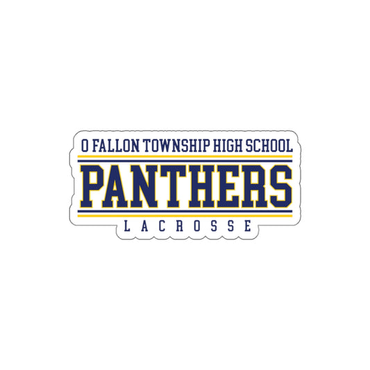 OTHS Lacrosse Die-Cut Outdoor Sticker (3"x3")