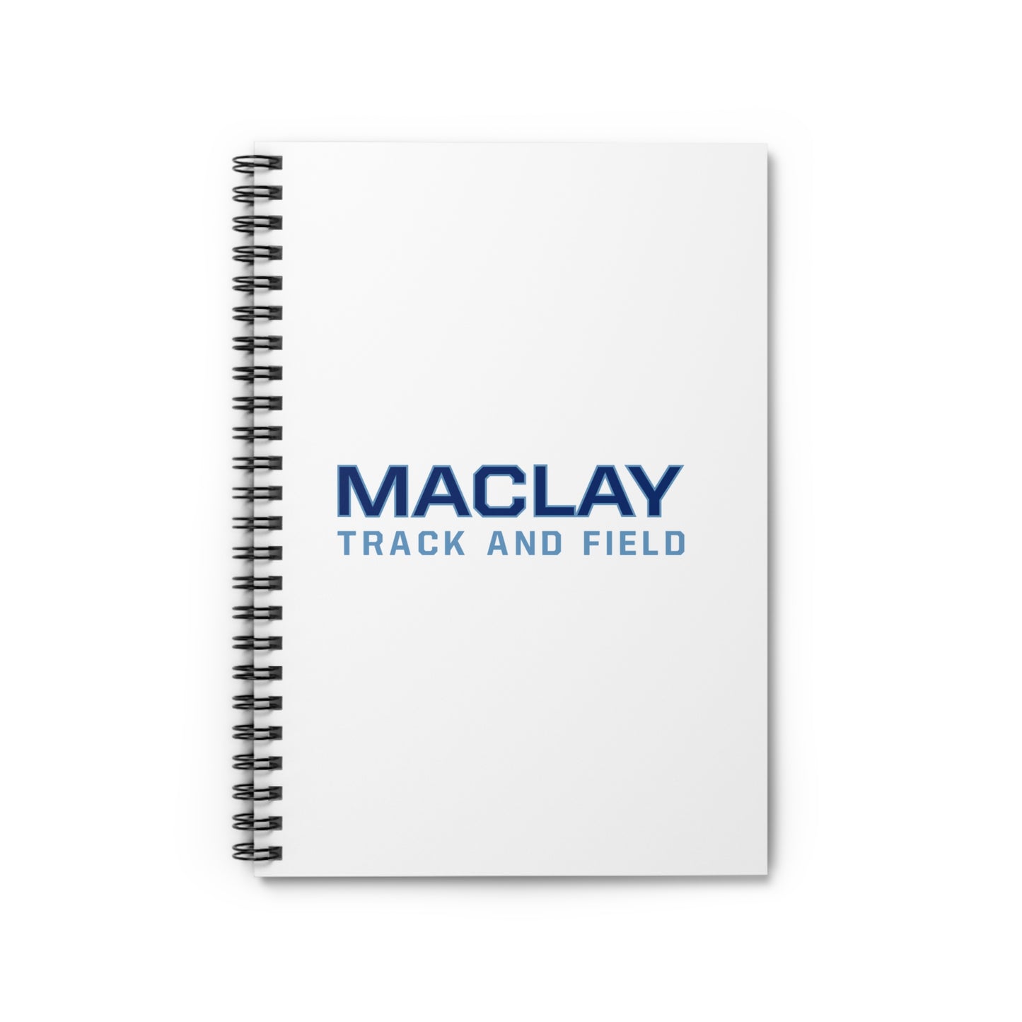 Maclay Track & Field Spiral Notebook - Ruled Line (8" x 6")