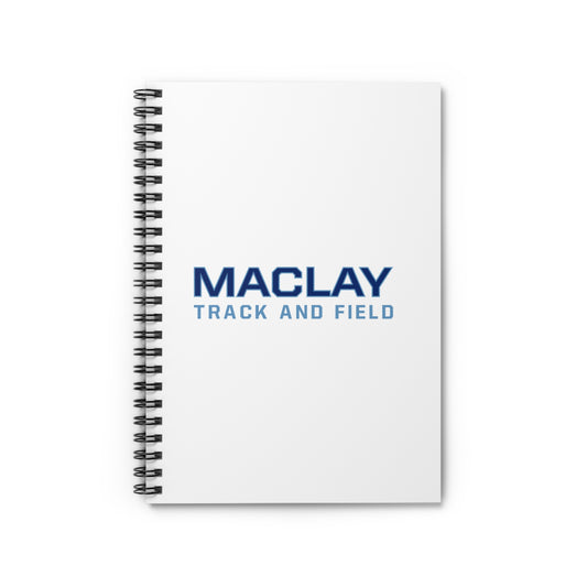 Maclay Track & Field Spiral Notebook - Ruled Line (8" x 6")