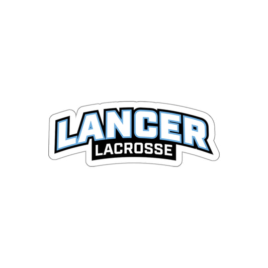 Lancer Lacrosse Die-Cut Sticker