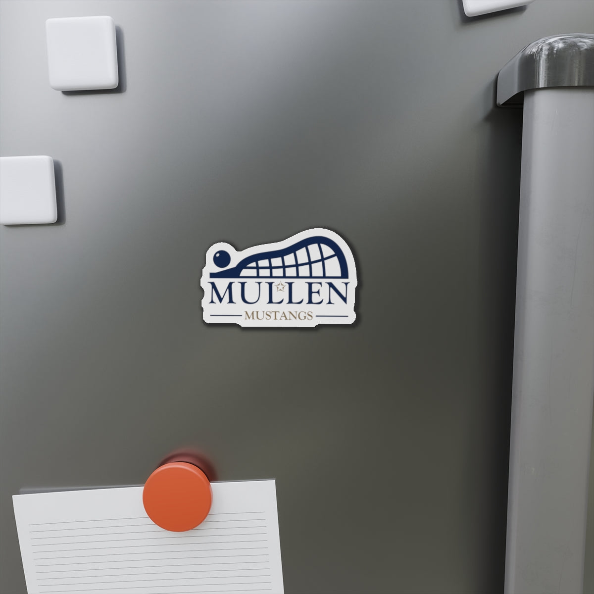 Mullen Lacrosse Die-Cut Magnet