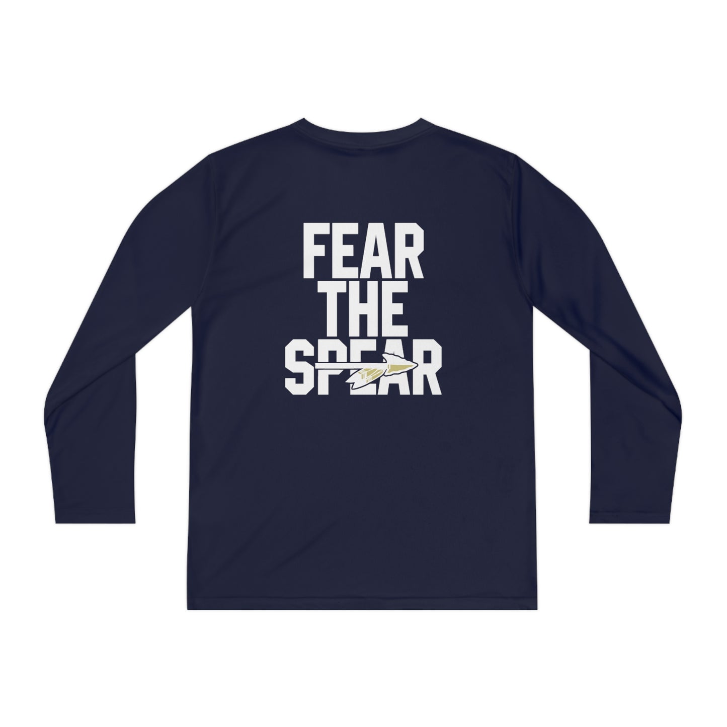 Youth Keller Football Sport-Tek Performance Long Sleeve Shirt