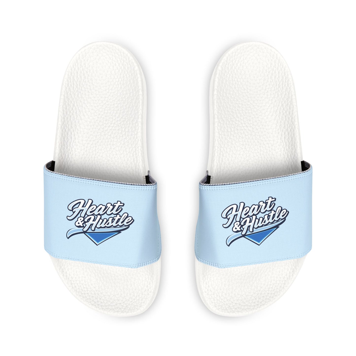 Youth Heart and Hustle Baseball Slide Sandals