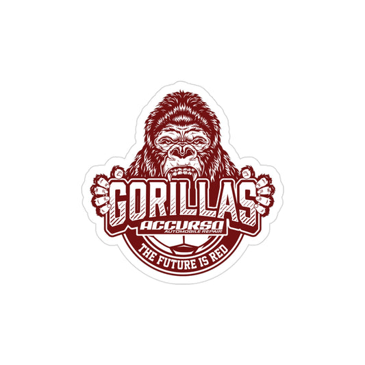 Accurso Gorillas Die-Cut Outdoor Sticker