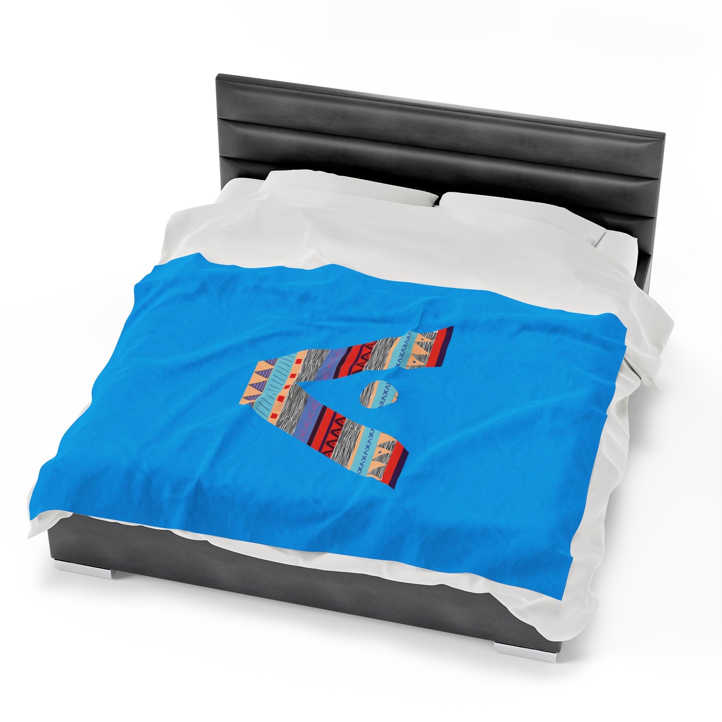 ADVNC Lacrosse Velveteen Plush Blanket (60"x80")
