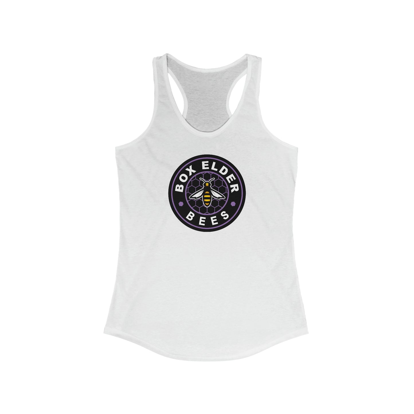 Women's Box Elder Lacrosse Next Level Racerback Tank