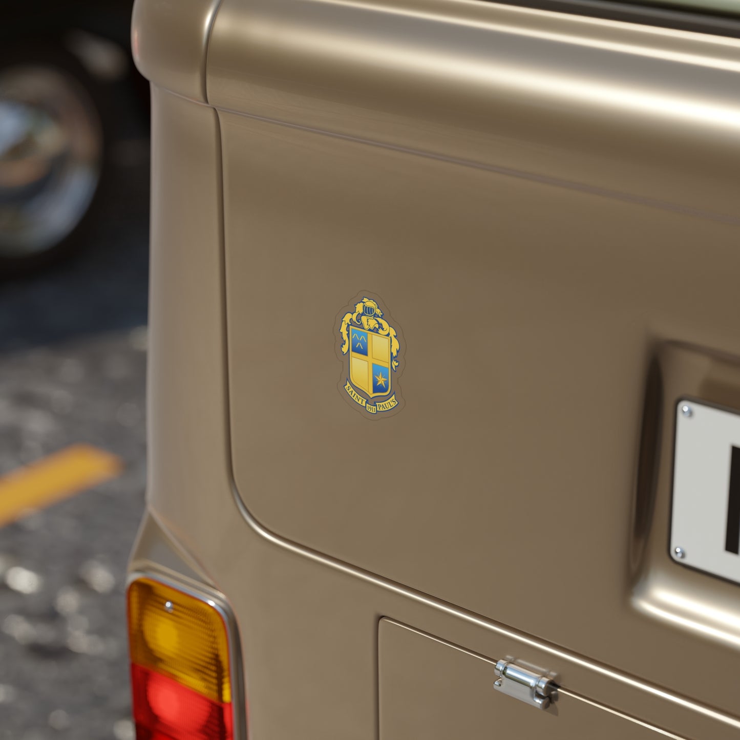 Saint Paul's School Transparent Die-Cut Outdoor Sticker