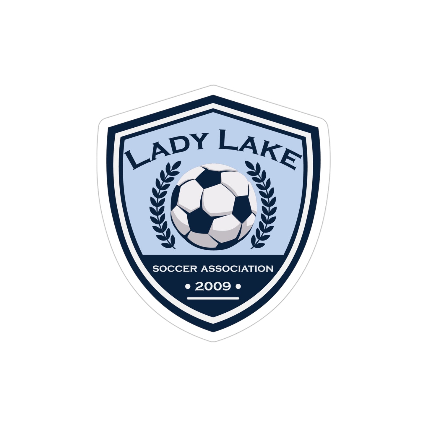 Lady Lake Soccer Association Die-Cut Outdoor Sticker