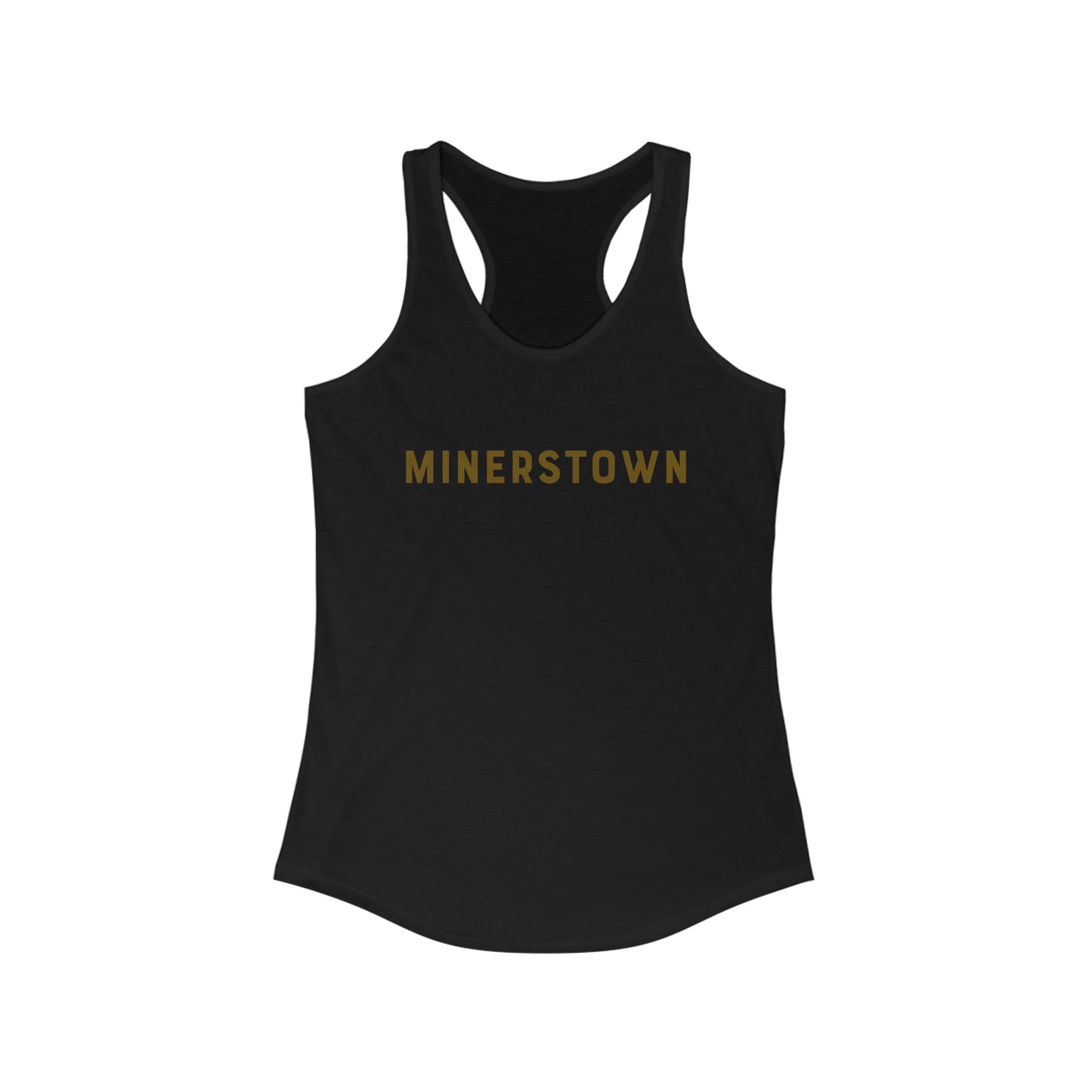 Women's Minerstown Next Level Racerback Tank