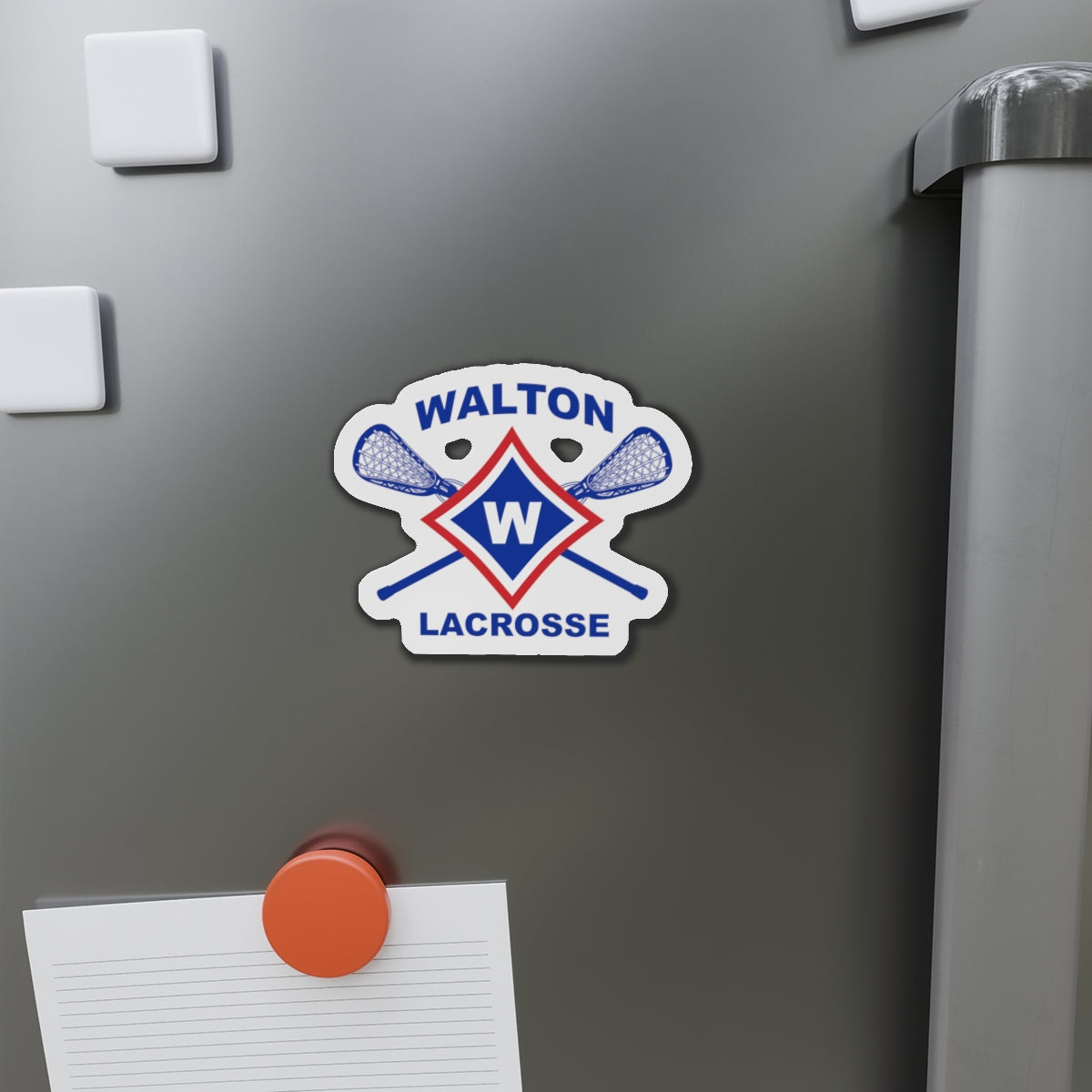 Walton Girls Lacrosse Die-Cut Magnet
