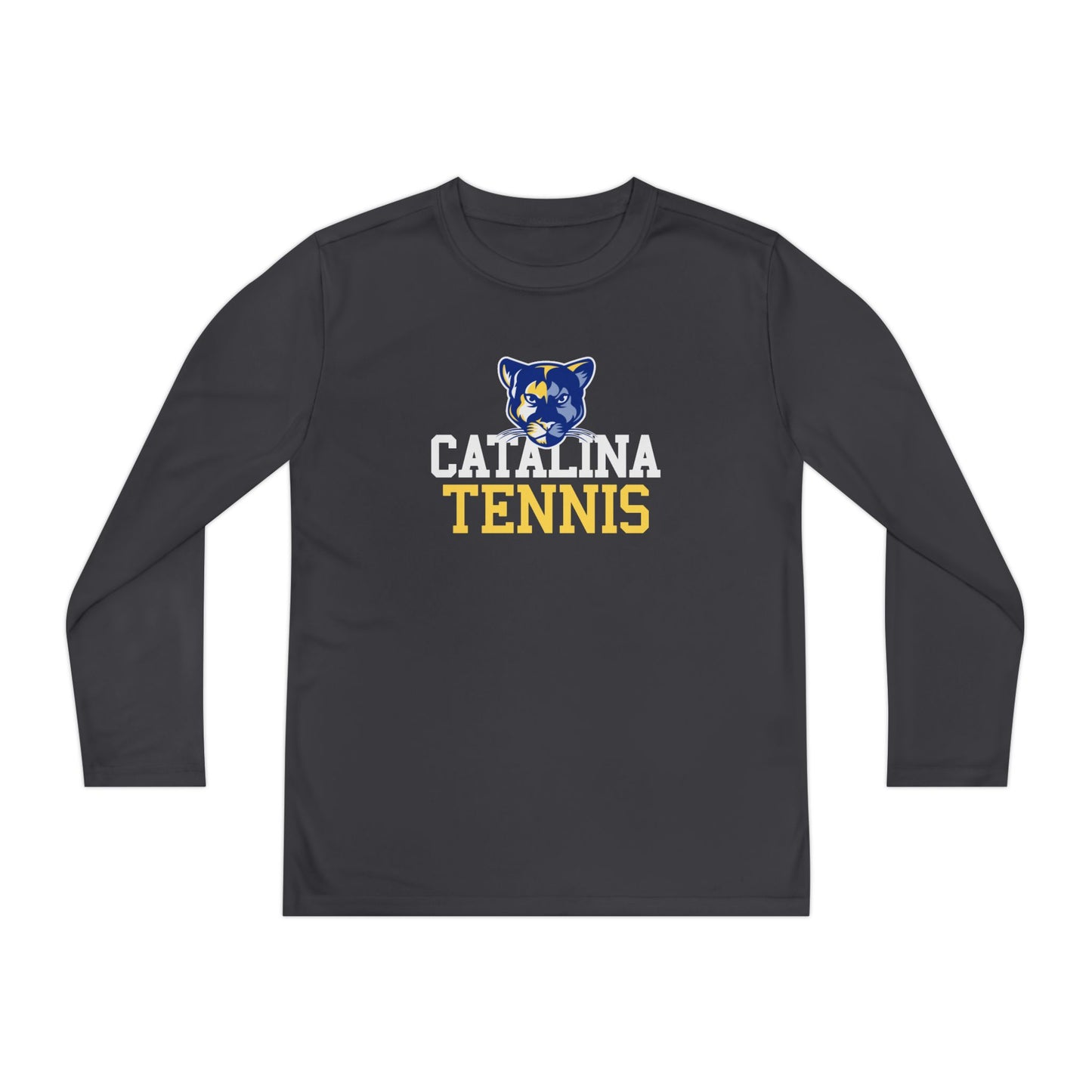 Youth Catalina Tennis Sport-Tek Performance Long Sleeve Shirt