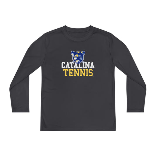 Youth Catalina Tennis Sport-Tek Performance Long Sleeve Shirt
