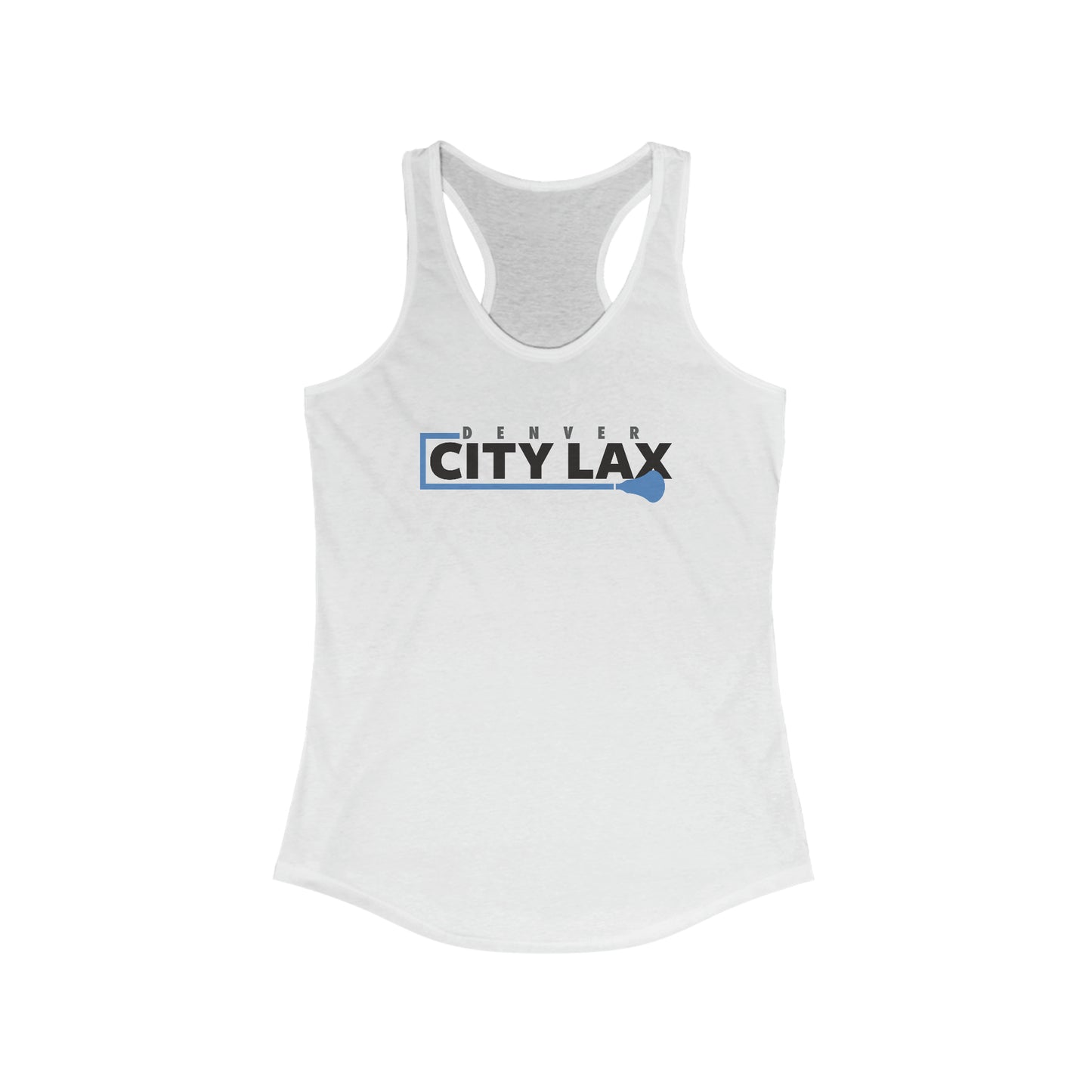 Women's Denver City Lax Next Level Racerback Tank