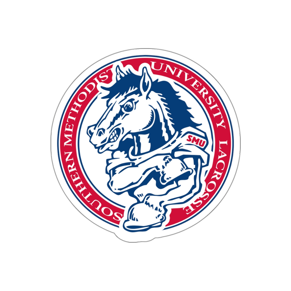 Stangs Lacrosse Die-Cut Stickers (3-Pack)