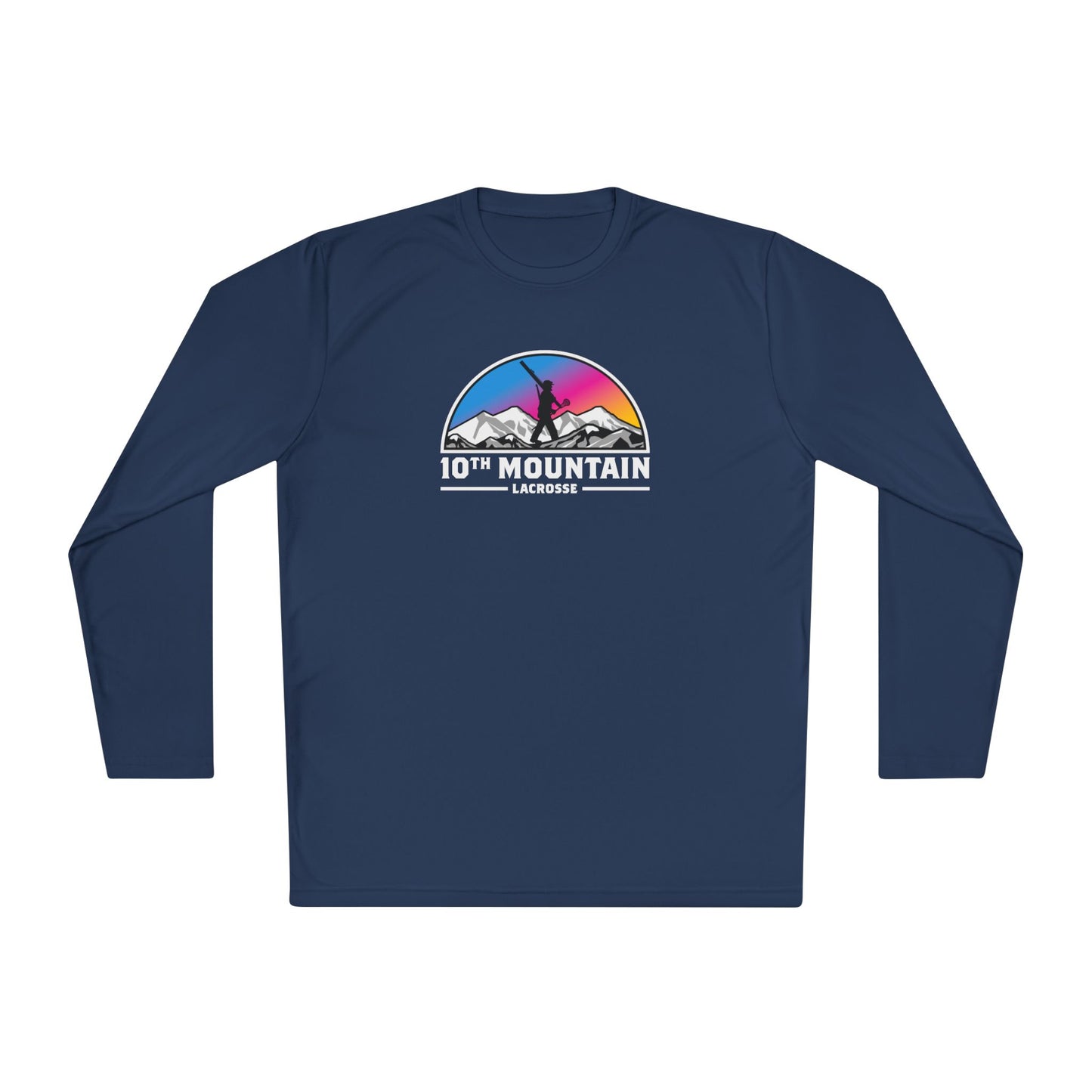 Adult 10th Mountain Lacrosse Sport-Tek LS Shirt