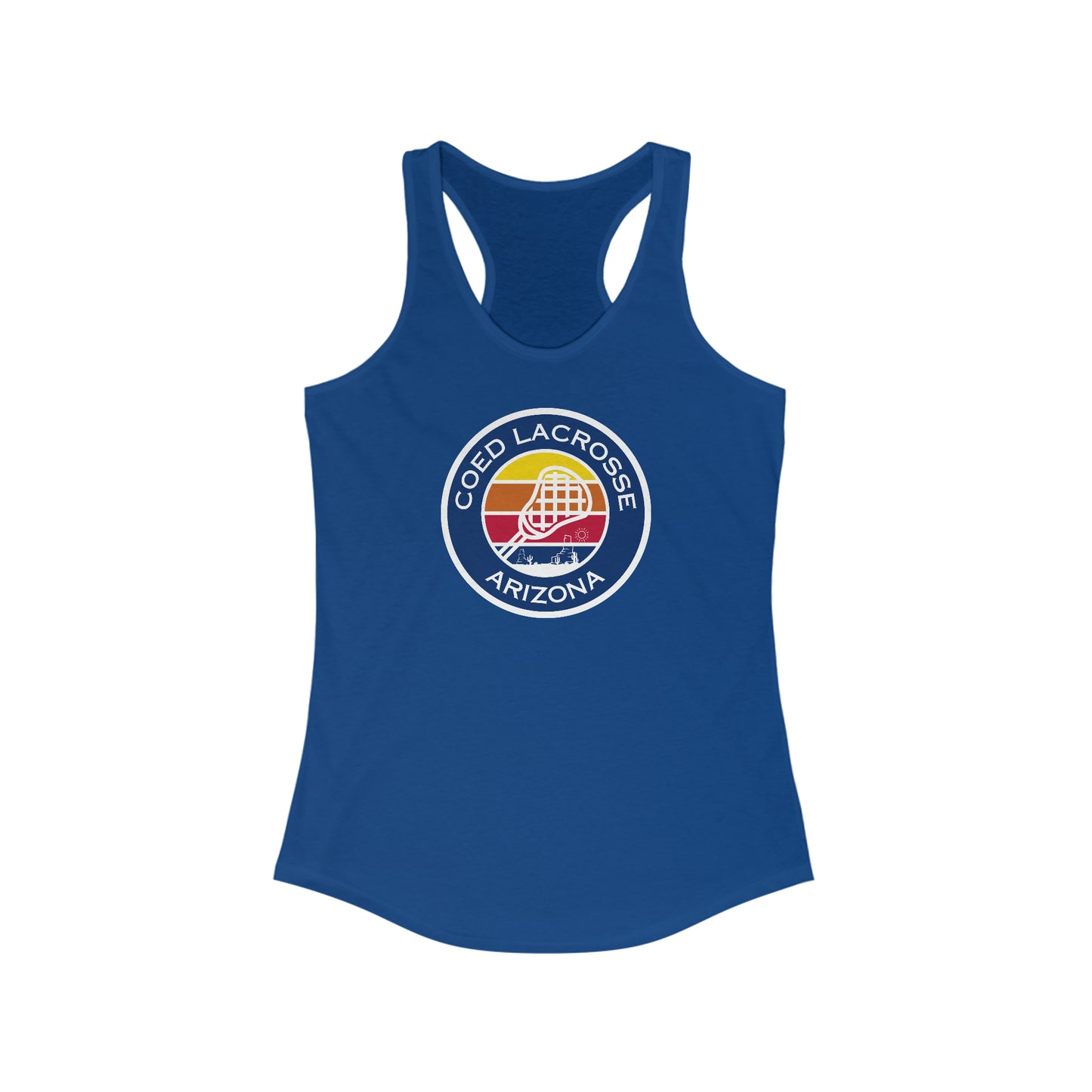 Women's Coed Lacrosse Next Level Racerback Tank