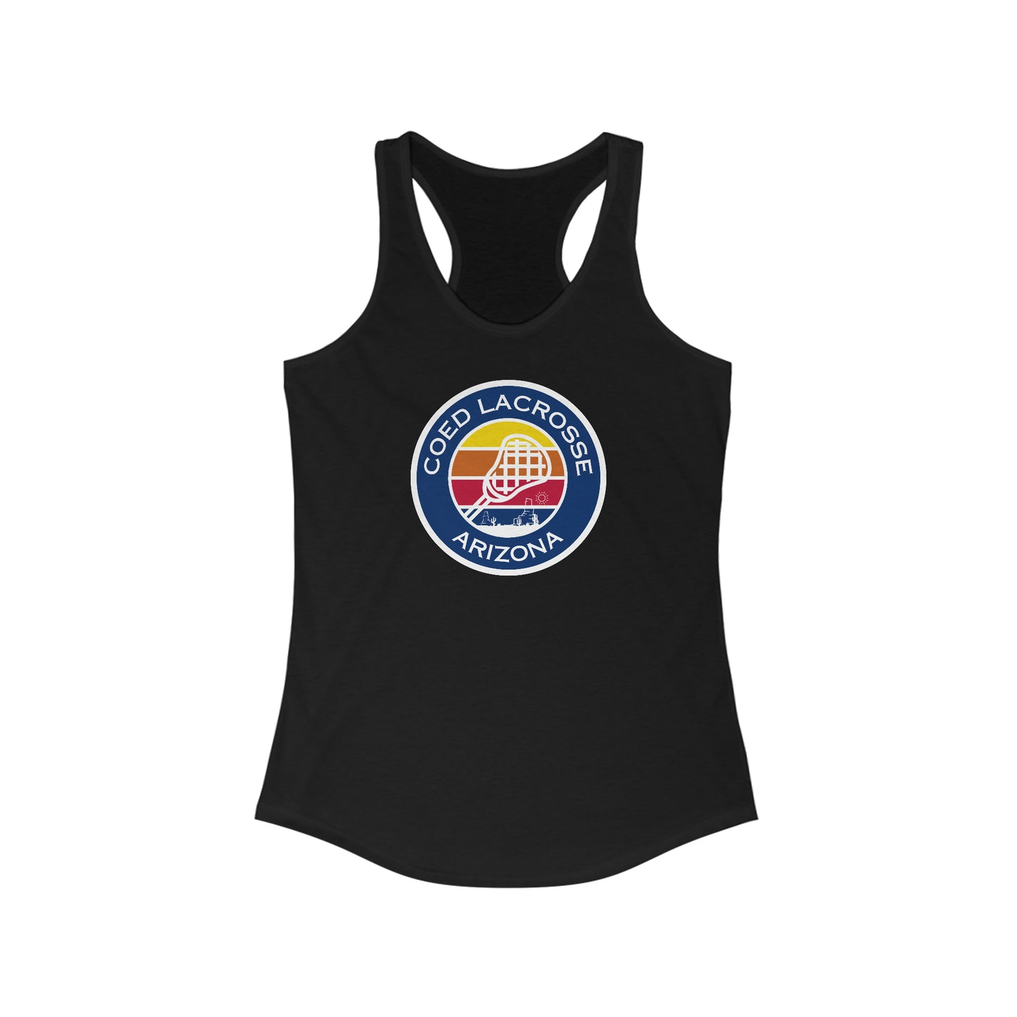 Women's Coed Lacrosse Next Level Racerback Tank
