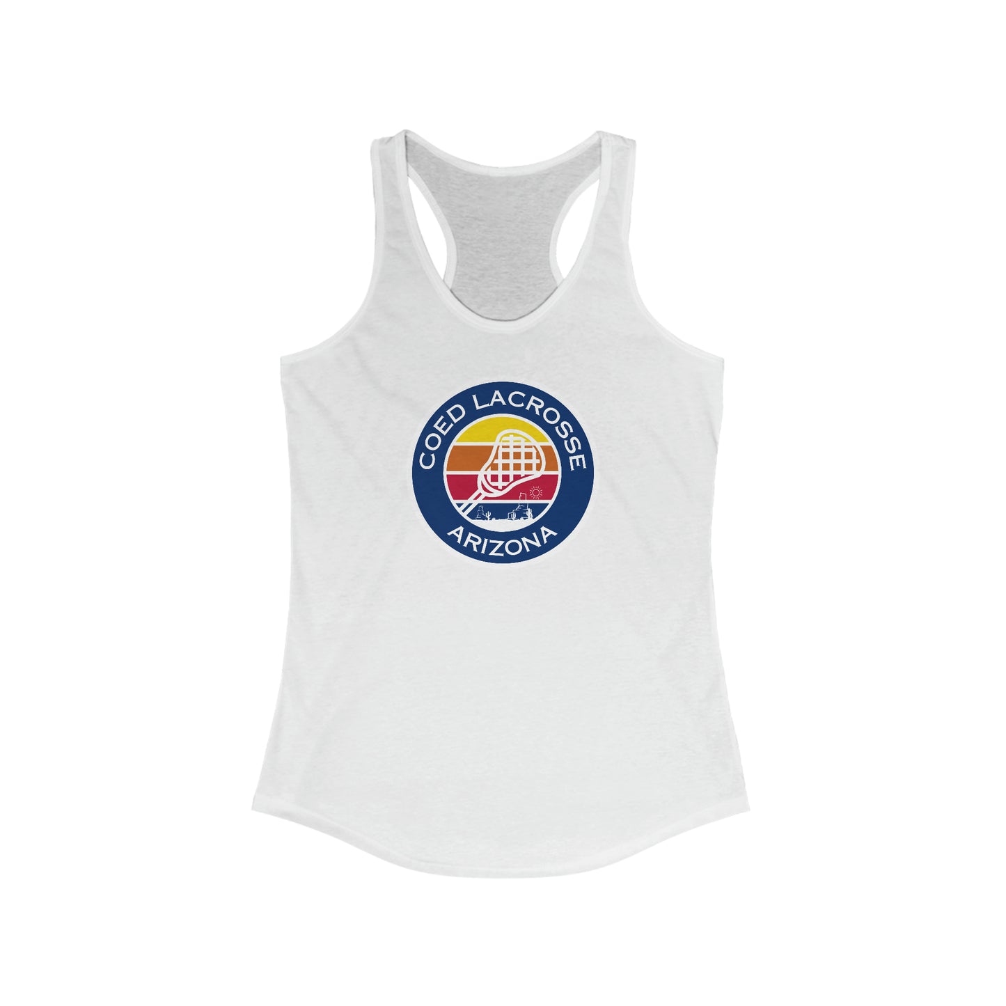 Women's Coed Lacrosse Next Level Racerback Tank