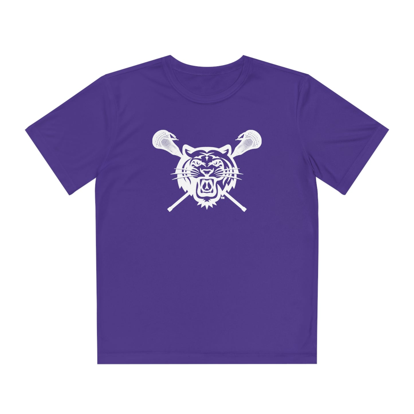 Youth Tiger Lax Sport-Tek Performance Tee