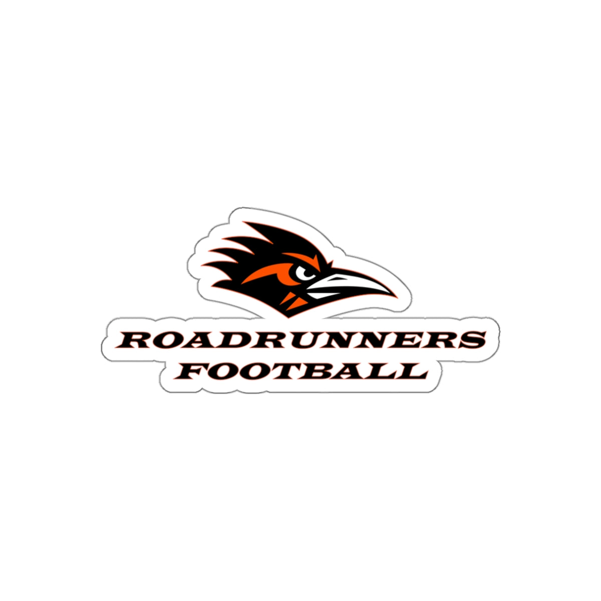 Ellington Roadrunners Die-Cut Sticker