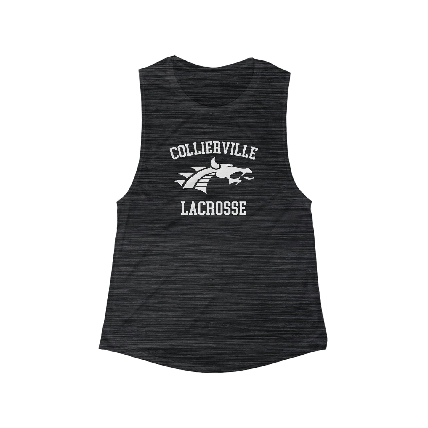 Women's Collierville Lacrosse Bella + Canvas Flowy Scoop Sport Tank