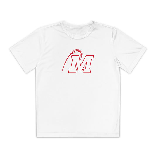 Youth Milwood Little League Sport-Tek Performance T-shirt