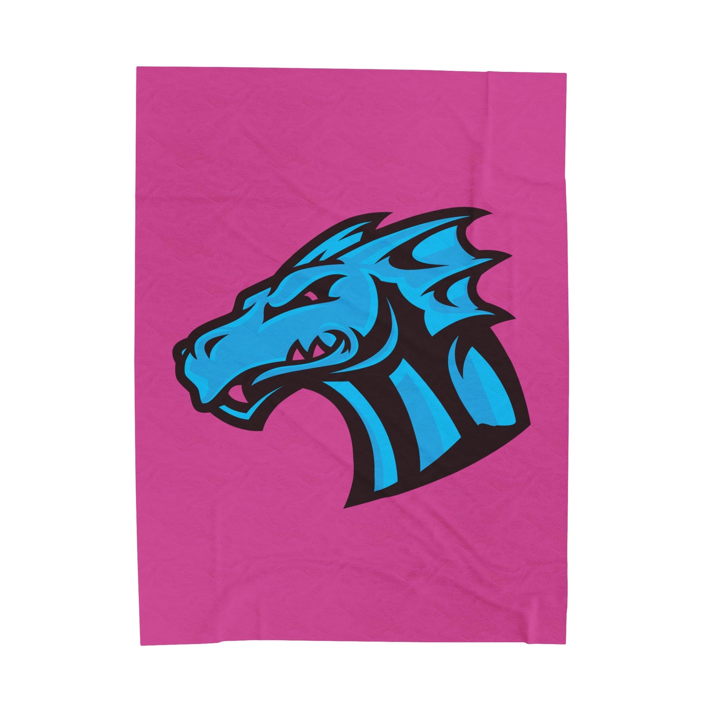 Water Dragons LC Velveteen Plush Blanket (60" x 80")