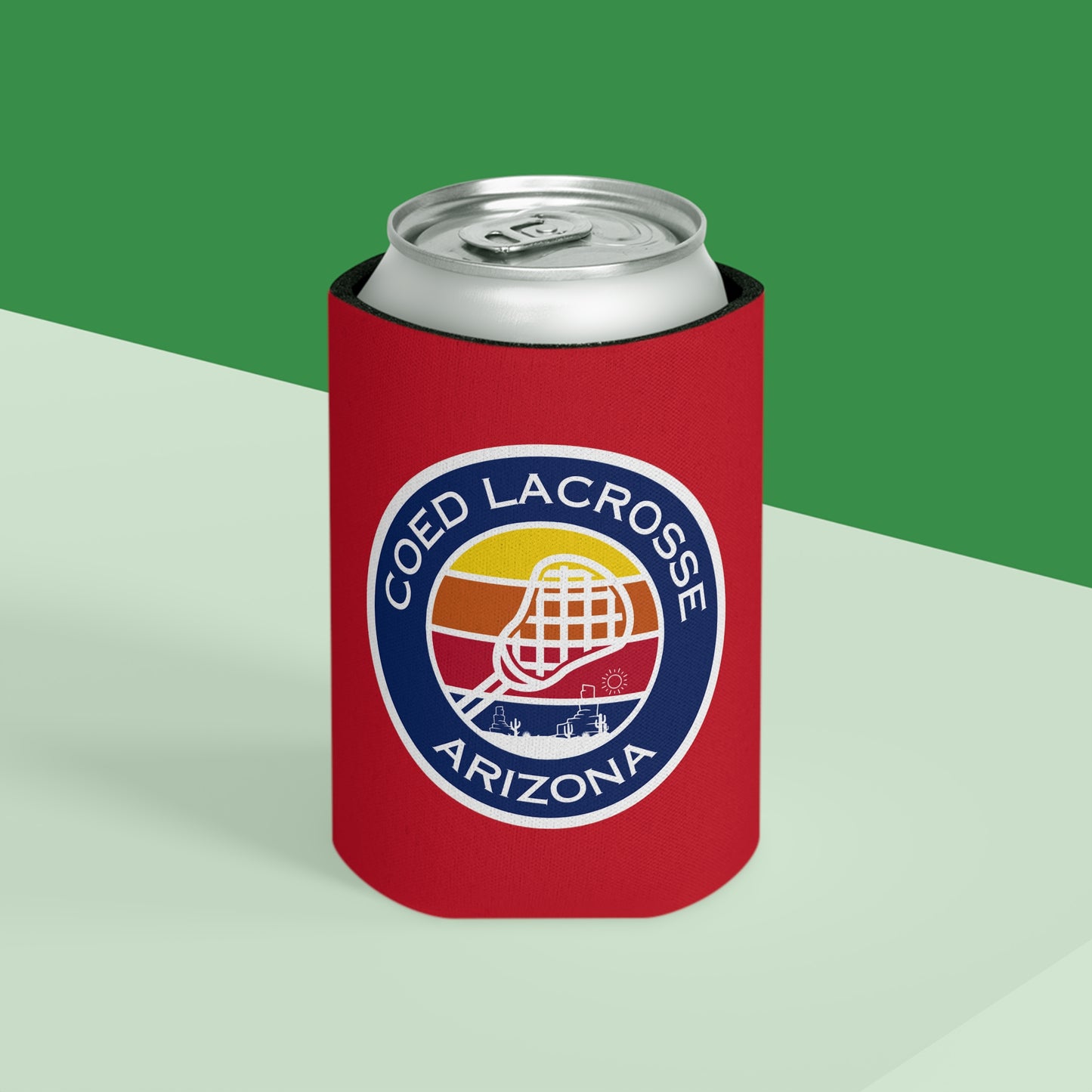 Coed Lacrosse Can Cooler (3-pack)