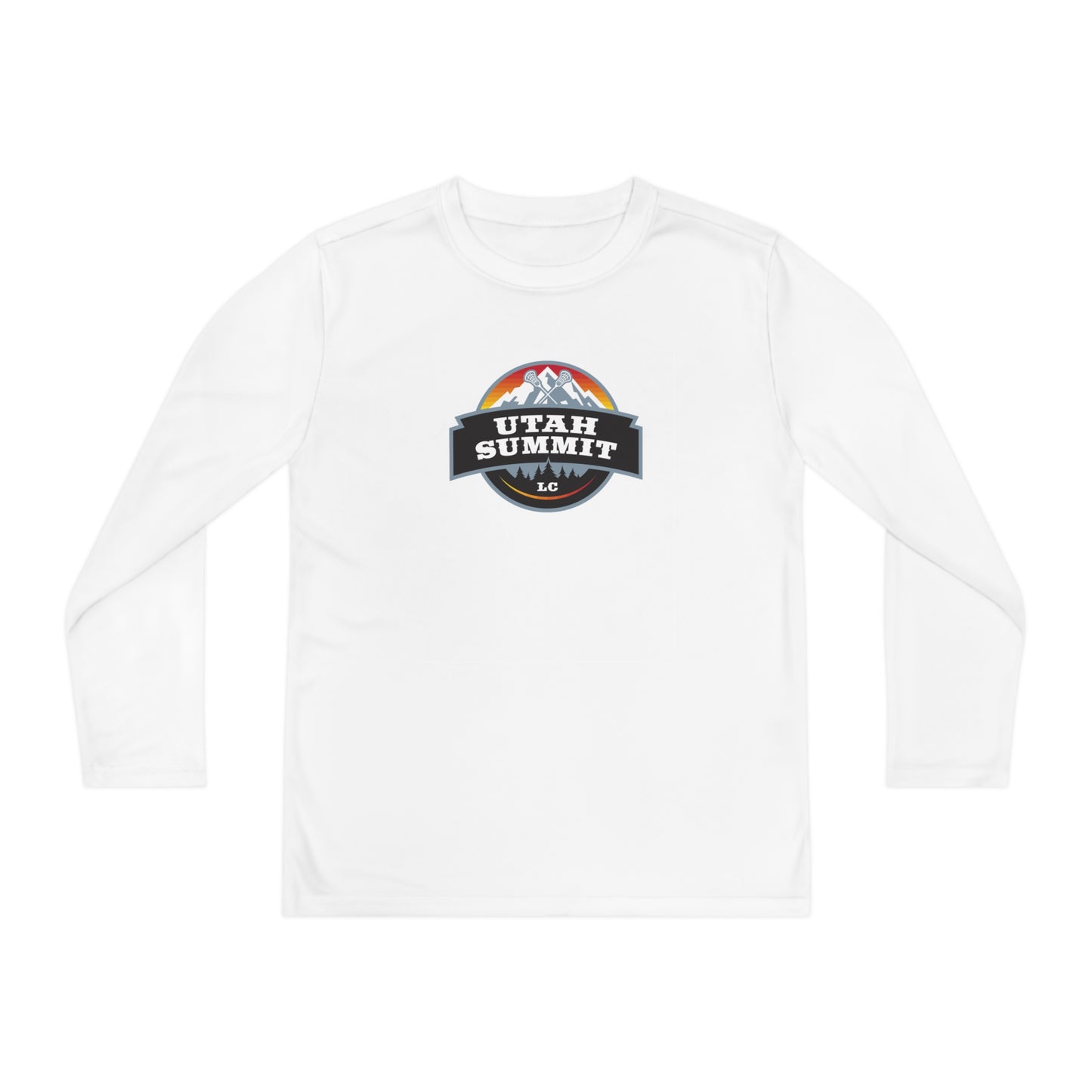 Youth Utah Summit LC Sport-Tek Performance Long Sleeve Shirt