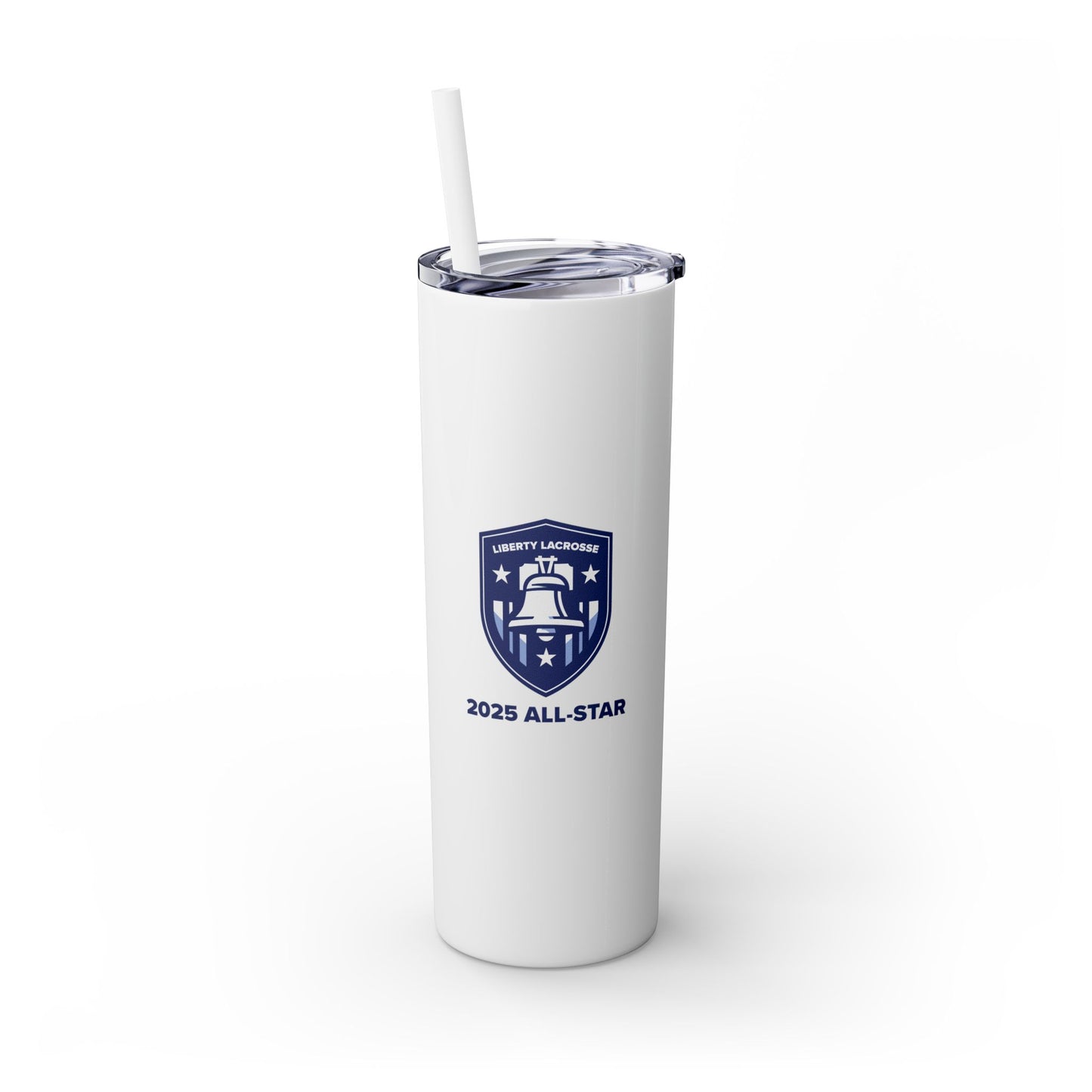 Liberty Lacrosse 20oz Skinny Tumbler with Straw