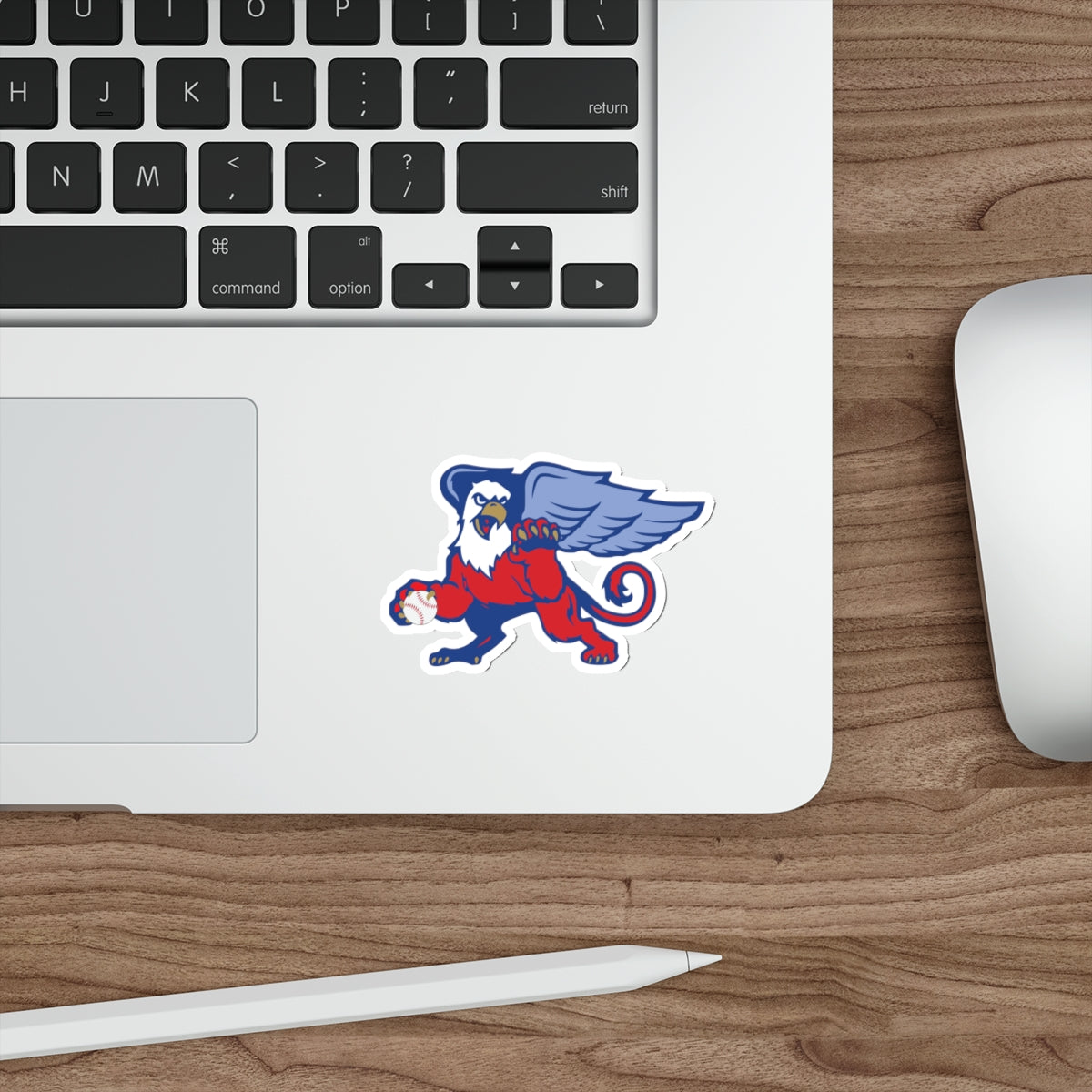 Los Alamitos High School Baseball Die-Cut Sticker
