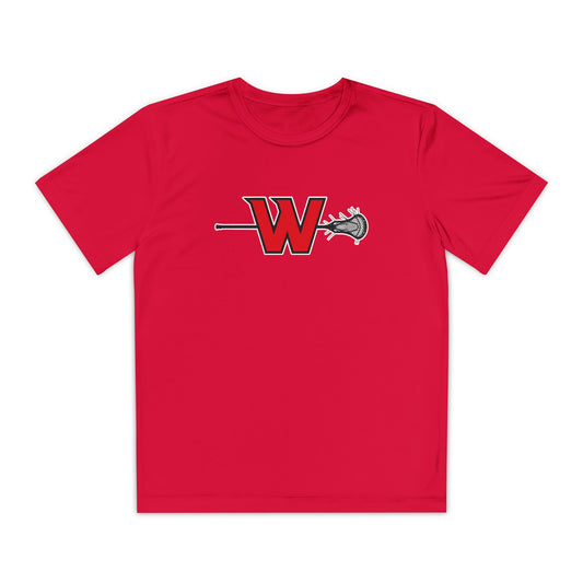 Youth Woodland Lacrosse Sport-Tek Performance T-shirt