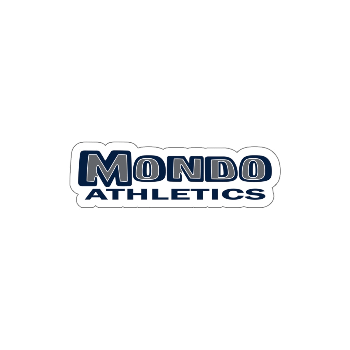 MONDO Athletics Die Cut Stickers