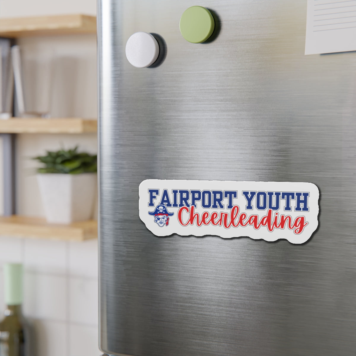 Fairport Football and Cheer Car Magnet