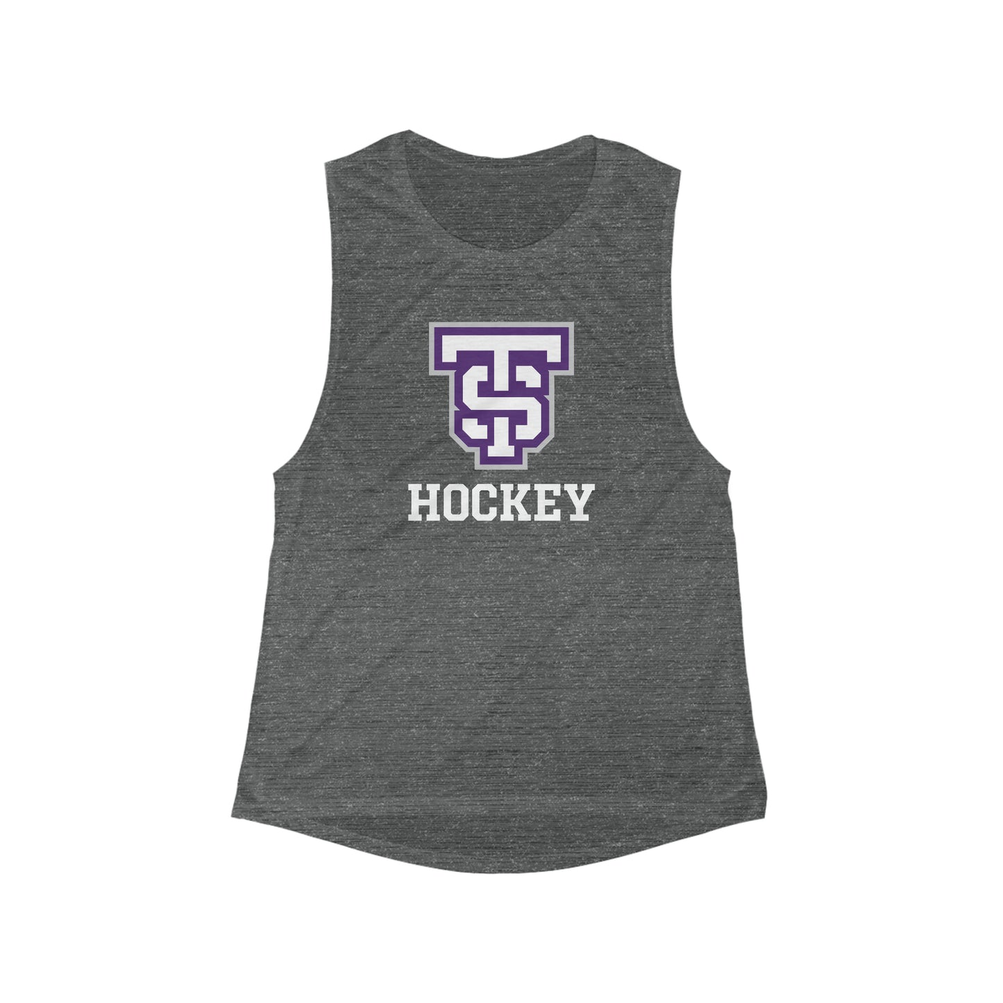 Women's UST Club Hockey Bella + Canvas Flowy Scoop Sport Tank