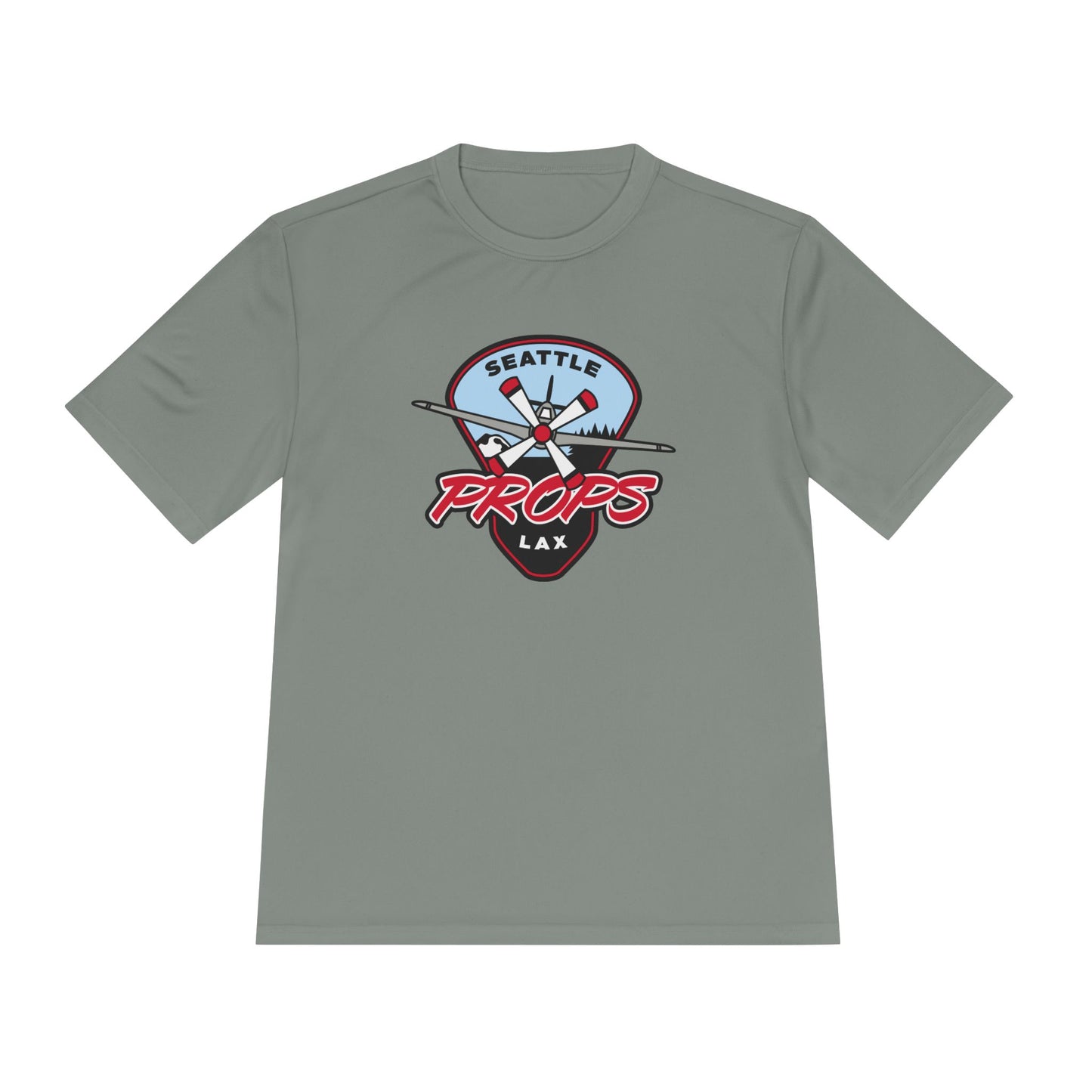 Adult Seattle Props Lacrosse Sport-Tek Performance Shirt